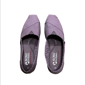 Bobs from Sketchers Women's Plush-Peace &‎ Love Ballet Flat Lavender Size 7
